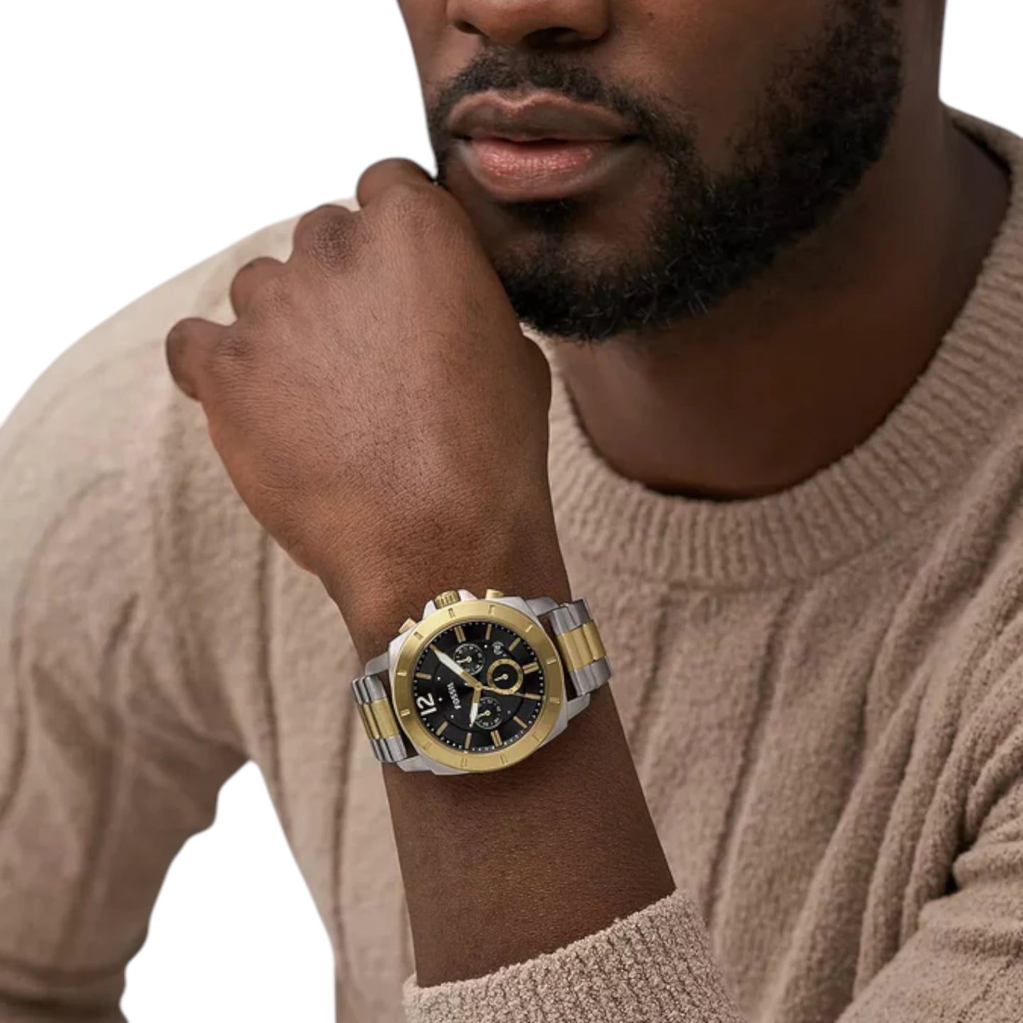 Reloj Fossil Privateer de caballero correa de metal BQ2815 / ENVÍO GRATIS