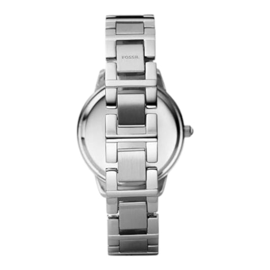Reloj Fossil Karli analógico con esfera plateada para mujer BQ3337 / ENVÍO GRATIS