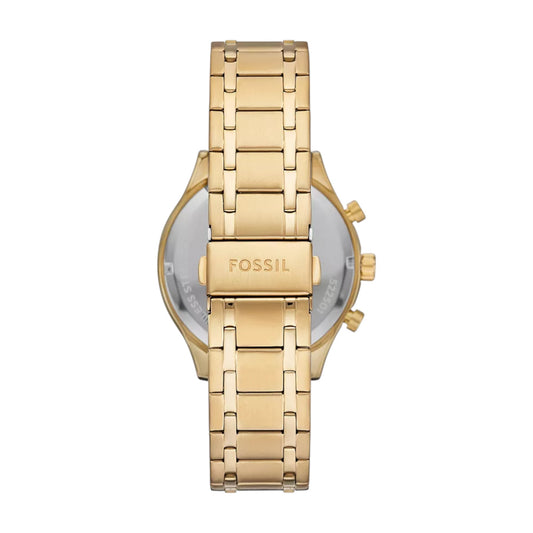 Reloj Fossil Fenmore Multifunción Tono Dorado Acero Inoxidable Reloj BQM2809
