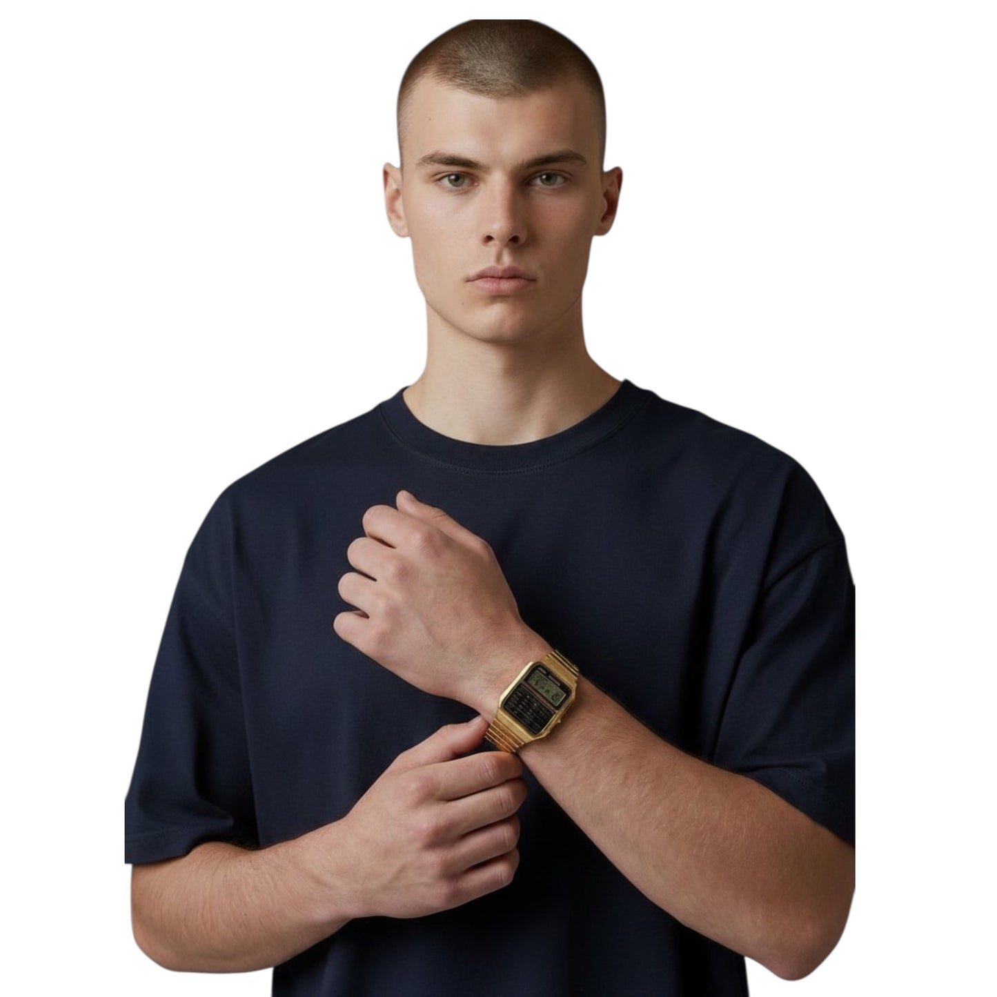 Reloj Casio Calculadora Alarma Cronógrafo CA-500WEG-1A / ENVÍO GRATIS.