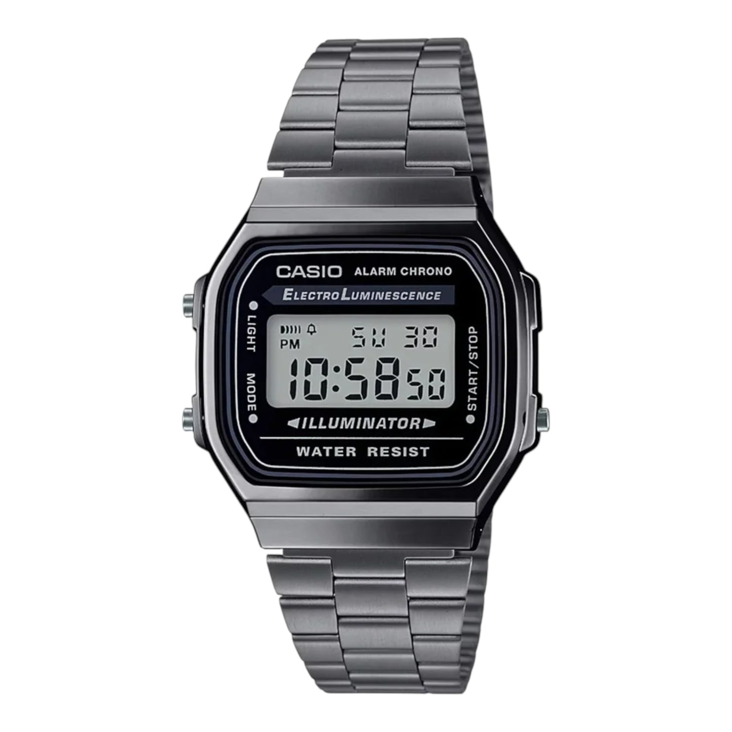 Reloj Casio Unisex, Vintage Clásico Illuminator A-168WGG-1A / ENVÍO GRATIS