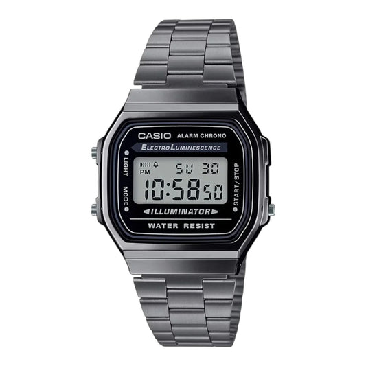 Reloj Casio Unisex, Vintage Clásico Illuminator A-168WGG-1A / ENVÍO GRATIS