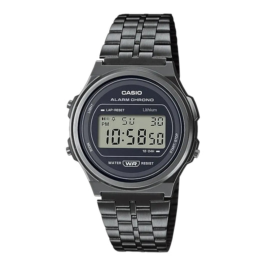 Reloj Casio para caballero Vintage Retro A-171WEGG-1A / ENVÍO GRATIS.