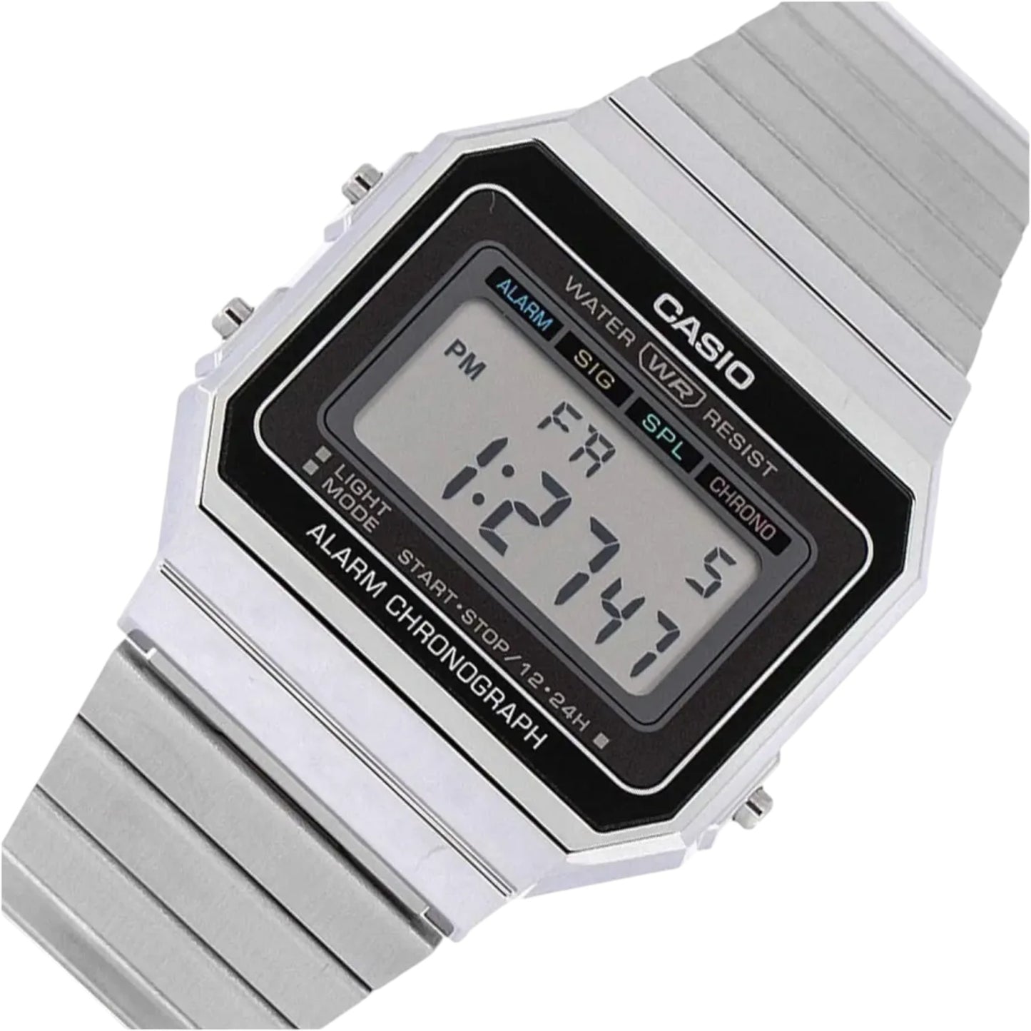 Reloj Casio A-700W-1A Unisex, Vintage Clásico Cronógrafo / ENVÍO GRATIS.