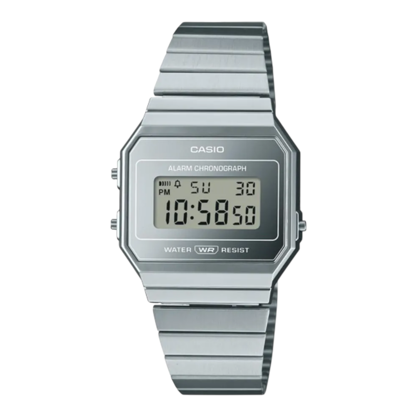 Reloj Casio Vintage A700WEV-7A Unisex Acero Inoxidable - Plata / ENVÍO GRATIS.
