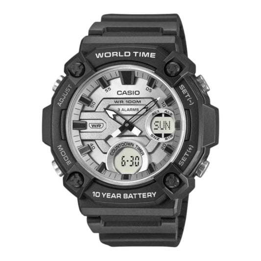 Reloj Casio Standard Analógico Digital Para Hombre AEQ-120W-7AV / ENVÍO GRATIS.