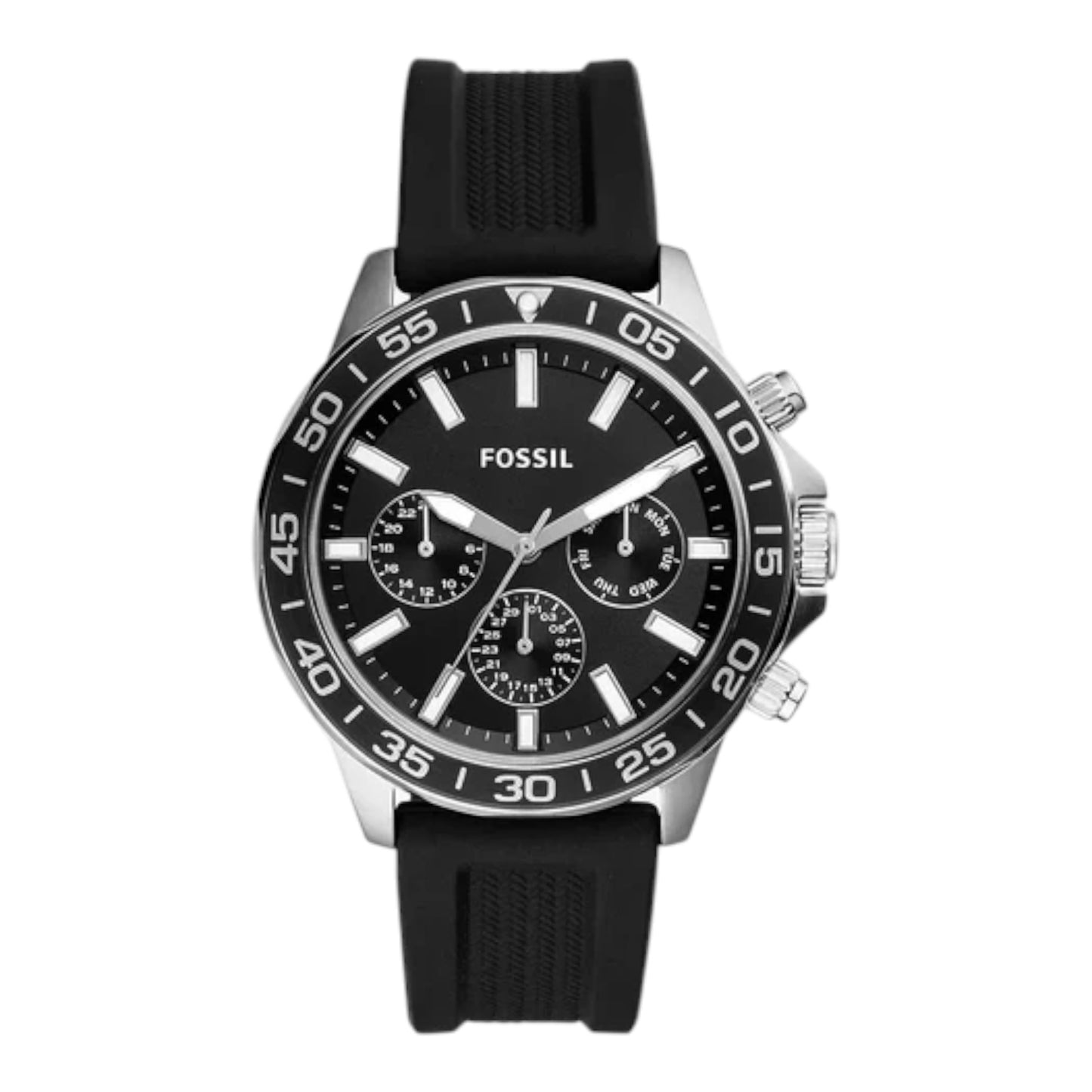 Reloj Fossil Bannon de hombre pulsera de silicona 45 mm BQ2494 / ENVÍO GRATIS