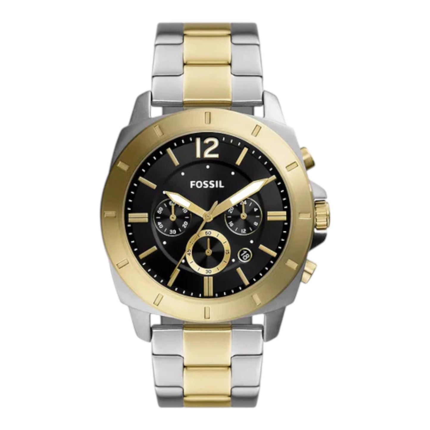 Reloj Fossil Privateer de caballero correa de metal BQ2815 / ENVÍO GRATIS