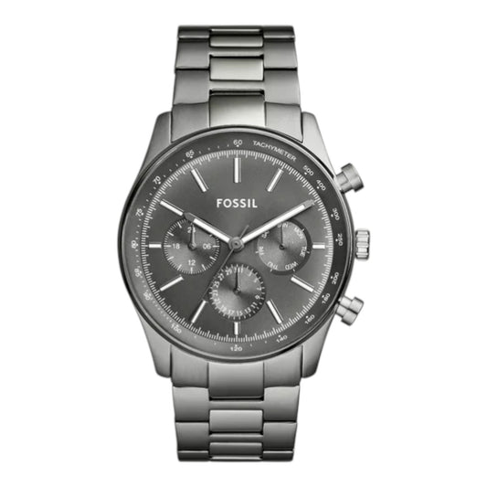 Reloj Fossil Sullivan multifunción de acero inoxidable ahumado BQ2854 / ENVÍO GRATIS