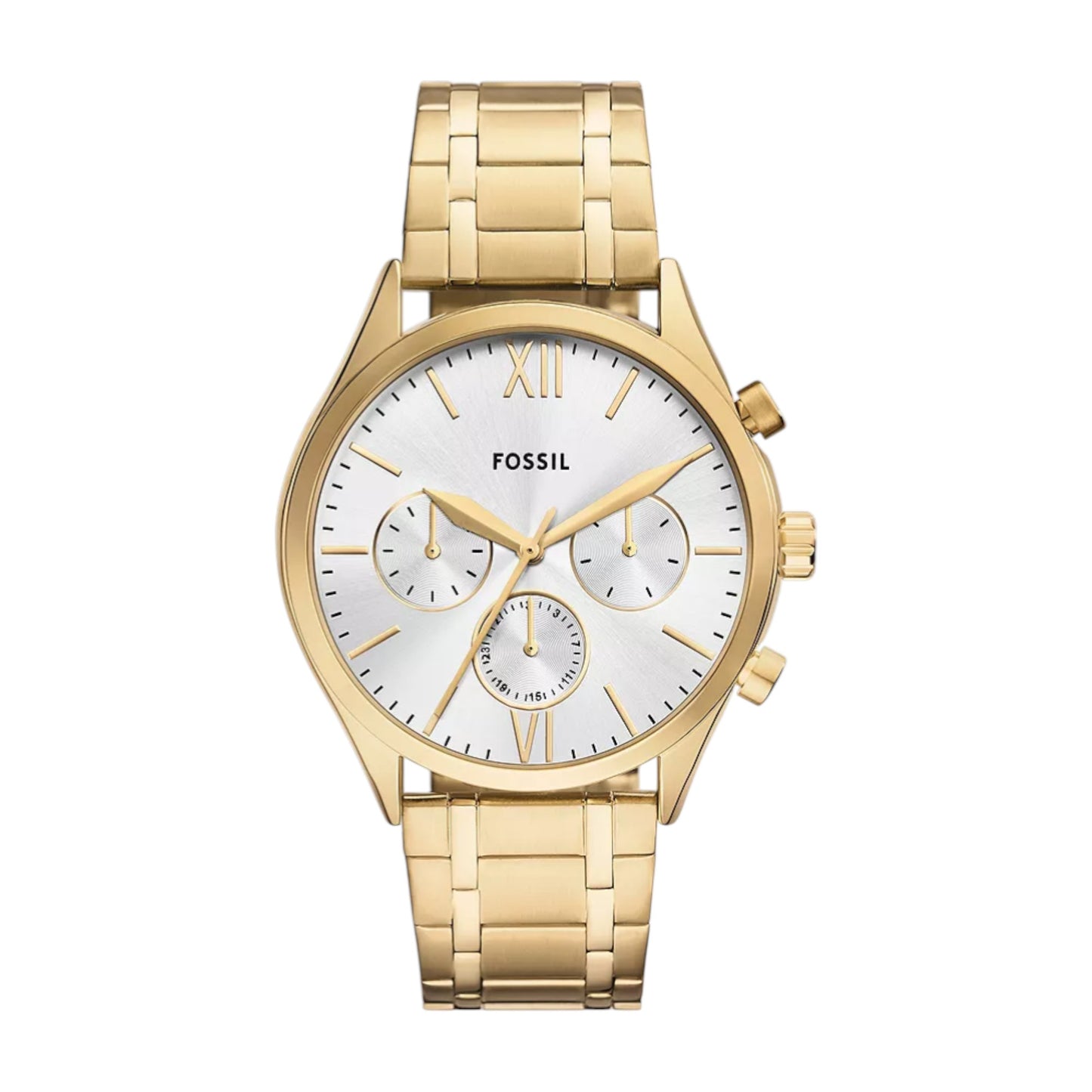 Reloj Fossil Fenmore Multifunción Tono Dorado Acero Inoxidable Reloj BQM2809 / ENVÍO GRATIS