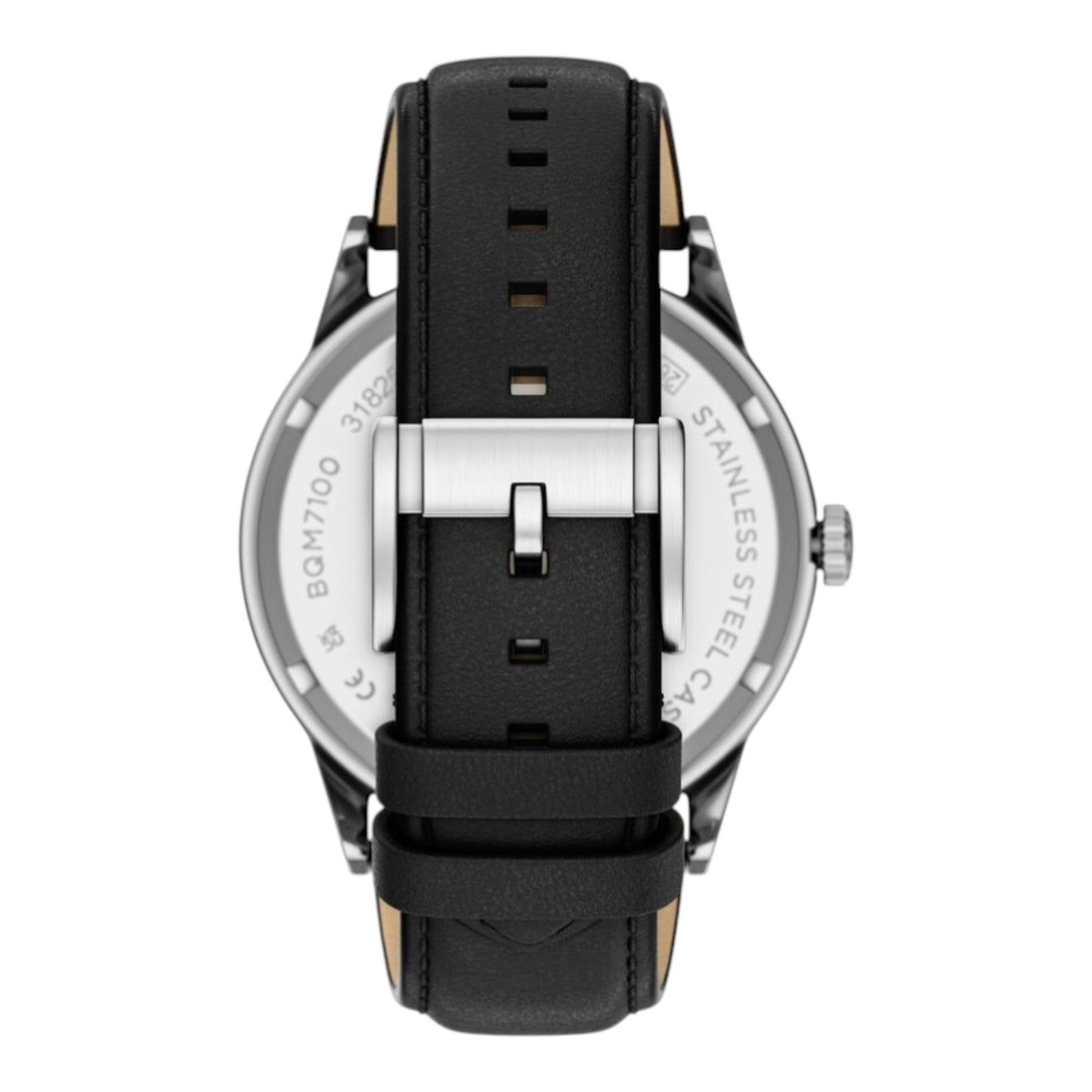 Reloj Fossil vintage con fases lunares - Plata/Negro y Azul BQM7100 / ENVÍO GRATIS