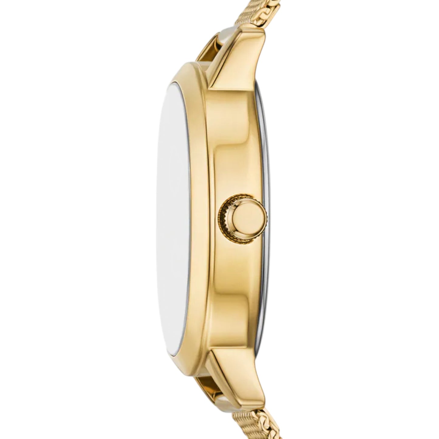 Reloj Fossil Penny Elegant Classic para mujer, de nácar con correa milanesa de acero inoxidable dorado BQW5017 / ENVÍO GRATIS