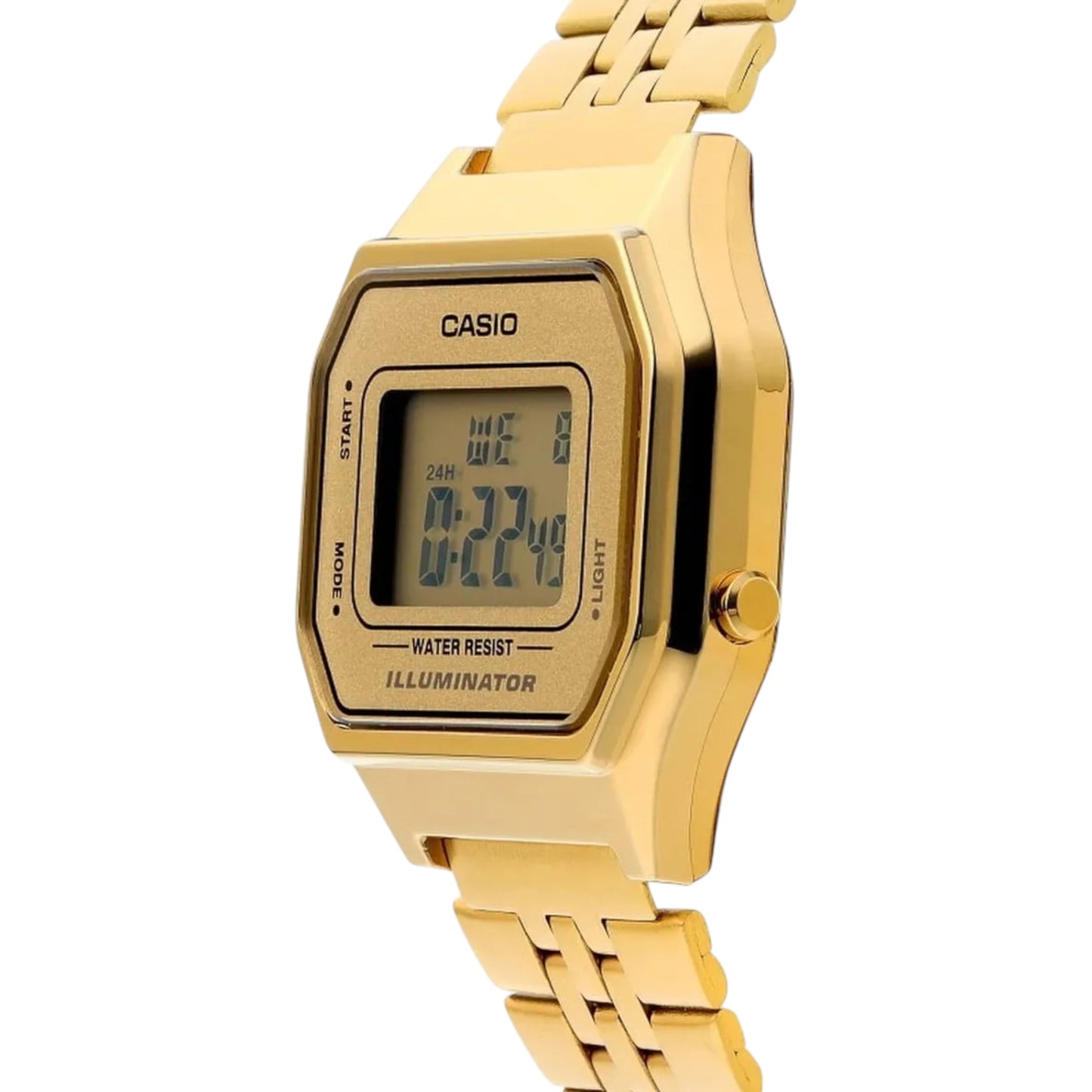 Reloj Casio LA-680WGA-9 para Mujer Vintage Clásico Illuminator / ENVÍO GRATIS.