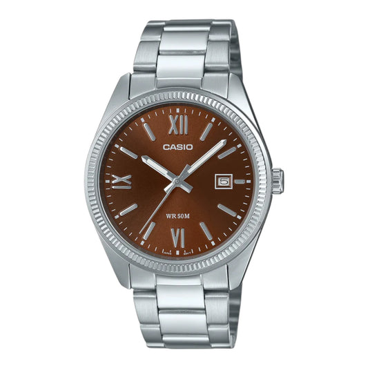 Reloj Casio para caballero pulsera de metal MTP-1302DD-5AV / ENVÍO GRATIS.