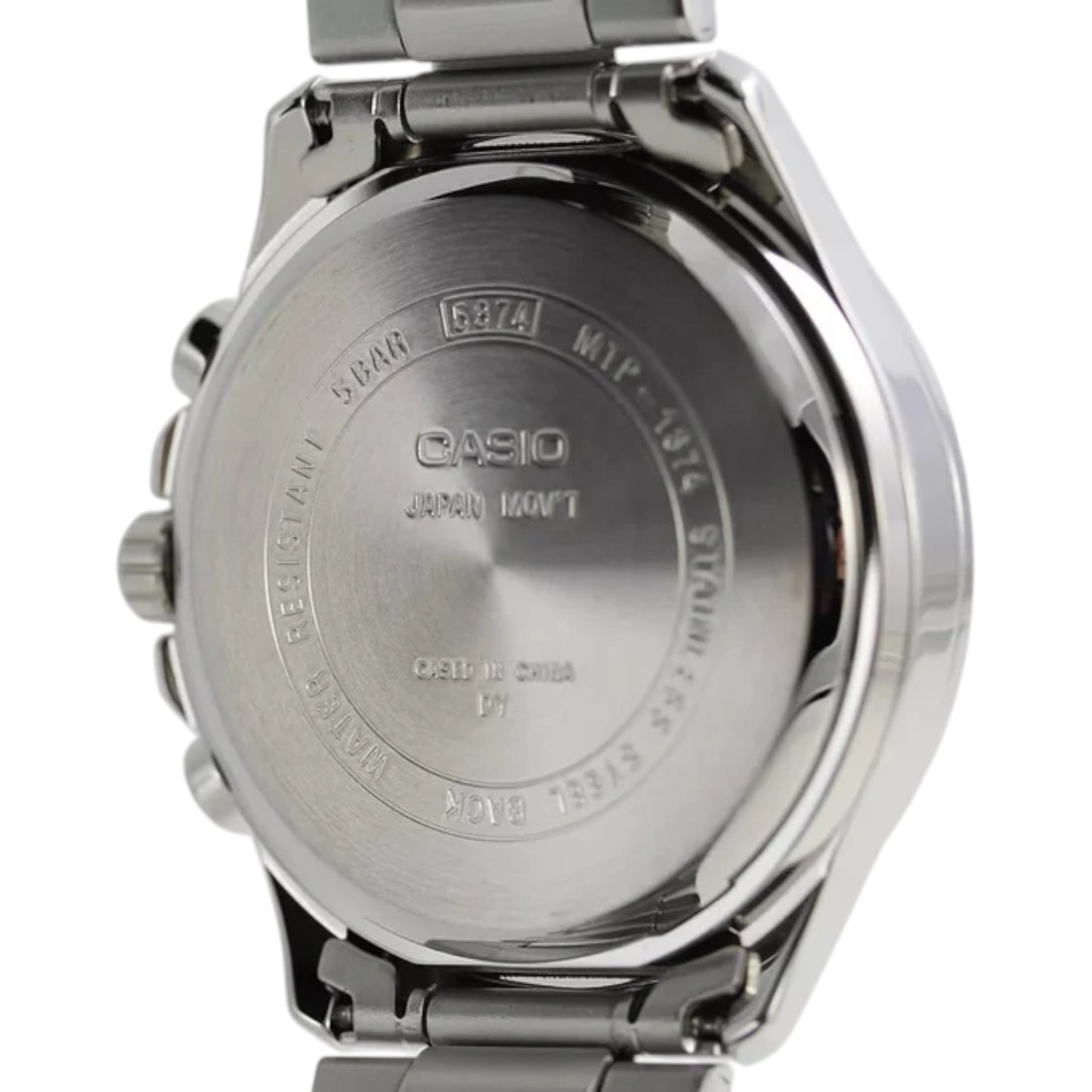 Reloj Casio para hombre pulsera de metal MTP-1374D-2A3V / ENVÍO GRATIS.