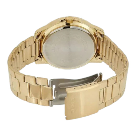 Reloj Casio para Hombre Banda de Acero inoxidable MTP-VD01G-1CV / ENVÍO GRATIS.
