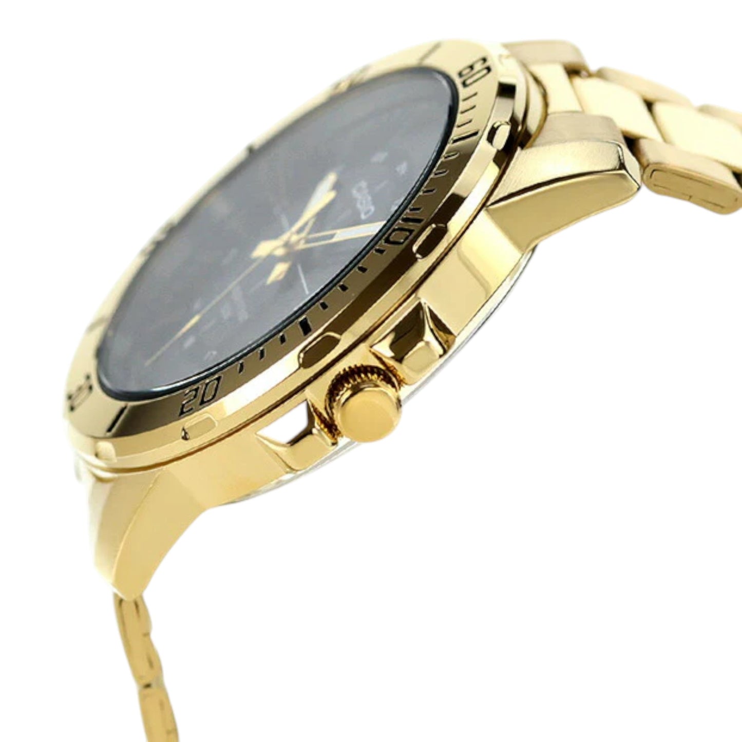 Reloj Casio para Hombre Banda de Acero inoxidable MTP-VD01G-1CV / ENVÍO GRATIS.